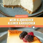mein klassischer kleiner Käsekuchen 19 Pinterest Hidden Image