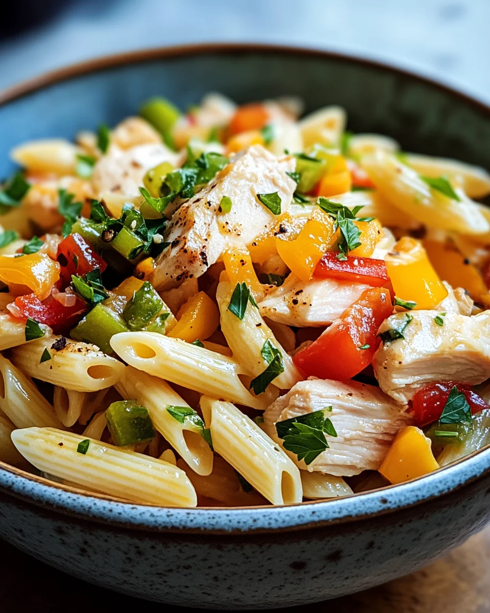 Nudel-Hähnchensalat mit Frühlingszwiebeln 22 Nudel-Hähnchensalat