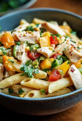 Nudel-Hähnchensalat mit Frühlingszwiebeln 21 Nudel-Hähnchensalat mit Frühlingszwiebeln