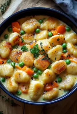 One Pot Gnocchi mit Rahmgemüse