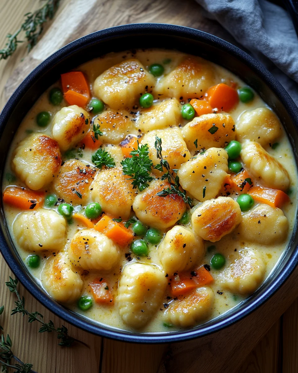 One Pot Gnocchi mit Rahmgem&uuml;se