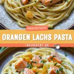 Orangen Lachs Pasta 20 Pinterest Hidden Image