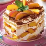 Pfirsich Tiramisu
