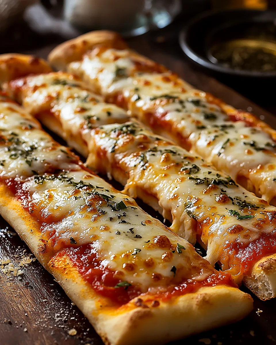 Pizzastangen vom Blech 23 Pizzastangen