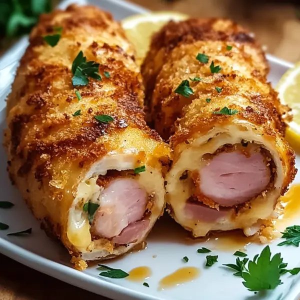 Putenröllchen nach Cordon Bleu Art