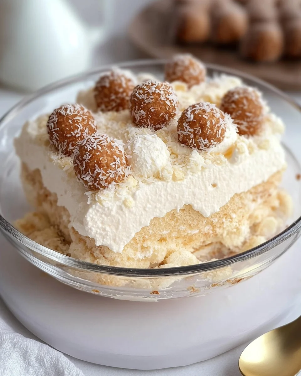 Raffaello Tiramisu schnell ohne Backen