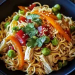 Ramen-Chinesischer H&auml;hnchensalat