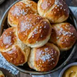 Rezept f&uuml;r Laugenbr&ouml;tchen im Muffinsblech gebacken