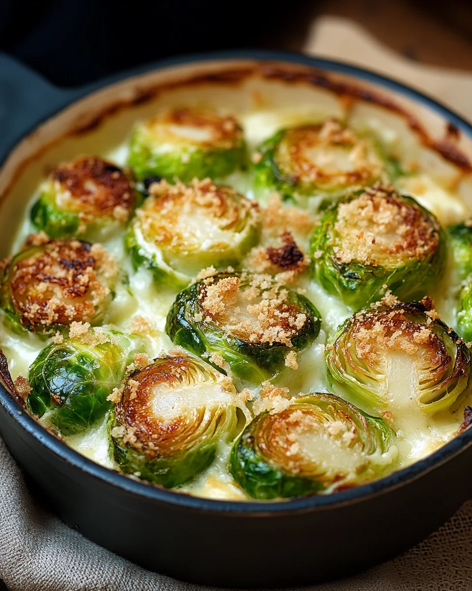 Rosenkohl-Gratin