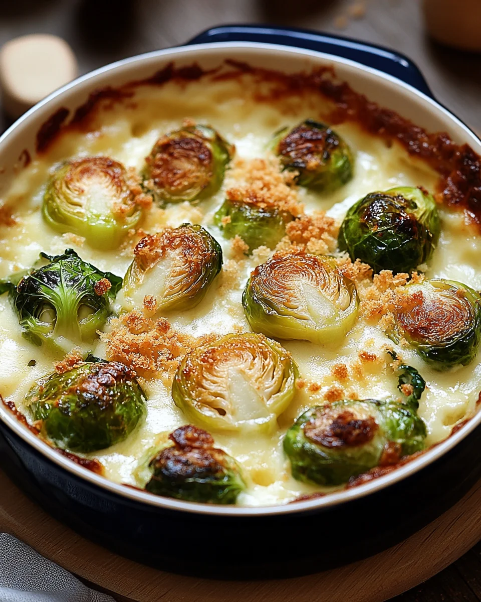 Rosenkohl-Gratin