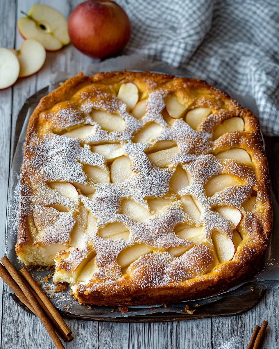 Ruck Zuck Apfelkuchen vom Blech