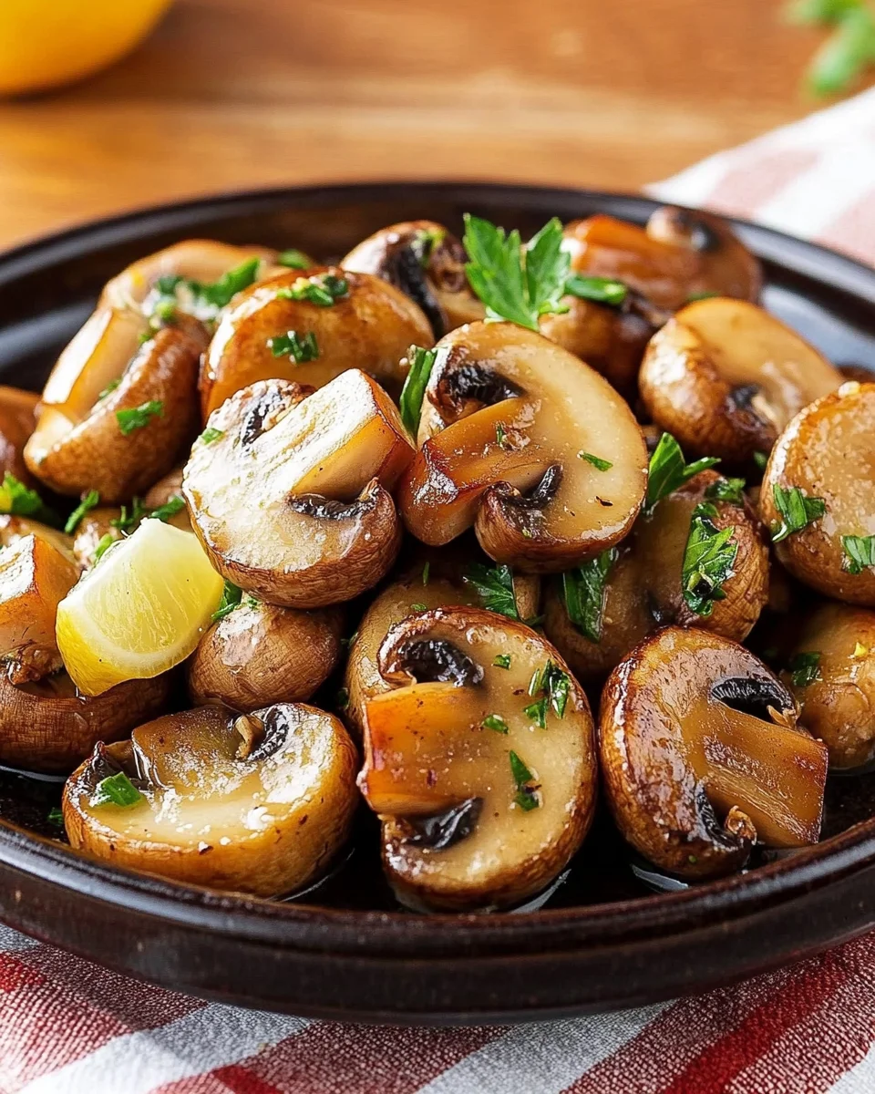 Saftige Knoblauch-Champignons Rezept 19 Saftige