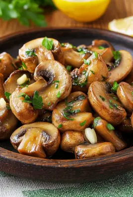 Saftige Knoblauch-Champignons Rezept
