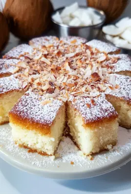 Saftiger Kokosnusskuchen