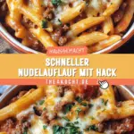 Schneller Nudelauflauf mit Hack 23 Pinterest Hidden Image