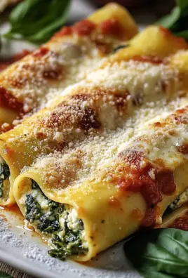 Spinat-Ricotta-Cannelloni