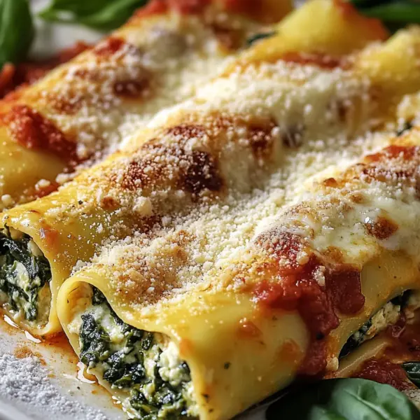 Spinat-Ricotta-Cannelloni