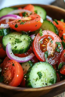 Tomaten-Gurken-Salat