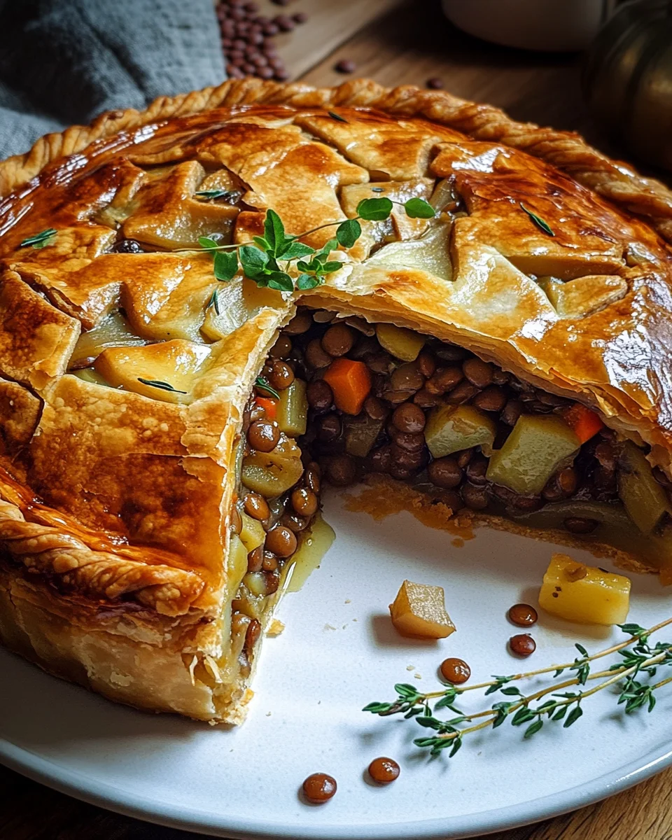 Wirsing-Pie mit Pilz-Linsen-Kartoffelfüllung 18 Wirsing-Pie