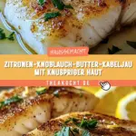 Zitronen-Knoblauch-Butter-Kabeljau mit Knuspriger Haut 17 Pinterest Hidden Image