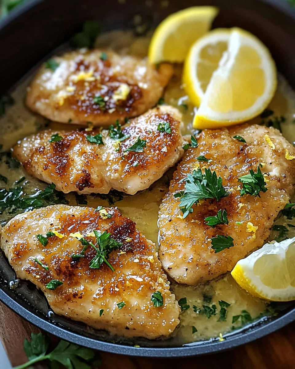 Zitronen Parmesan Pfannenhähnchen 20 Zitronen Parmesan Pfannenhähnchen