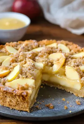 Apfelkuchen mit Apfelmus