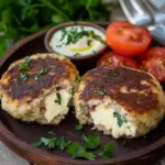 Bifteki &ndash; Griechische Frikadellen gef&uuml;llt mit Schafsk&auml;se