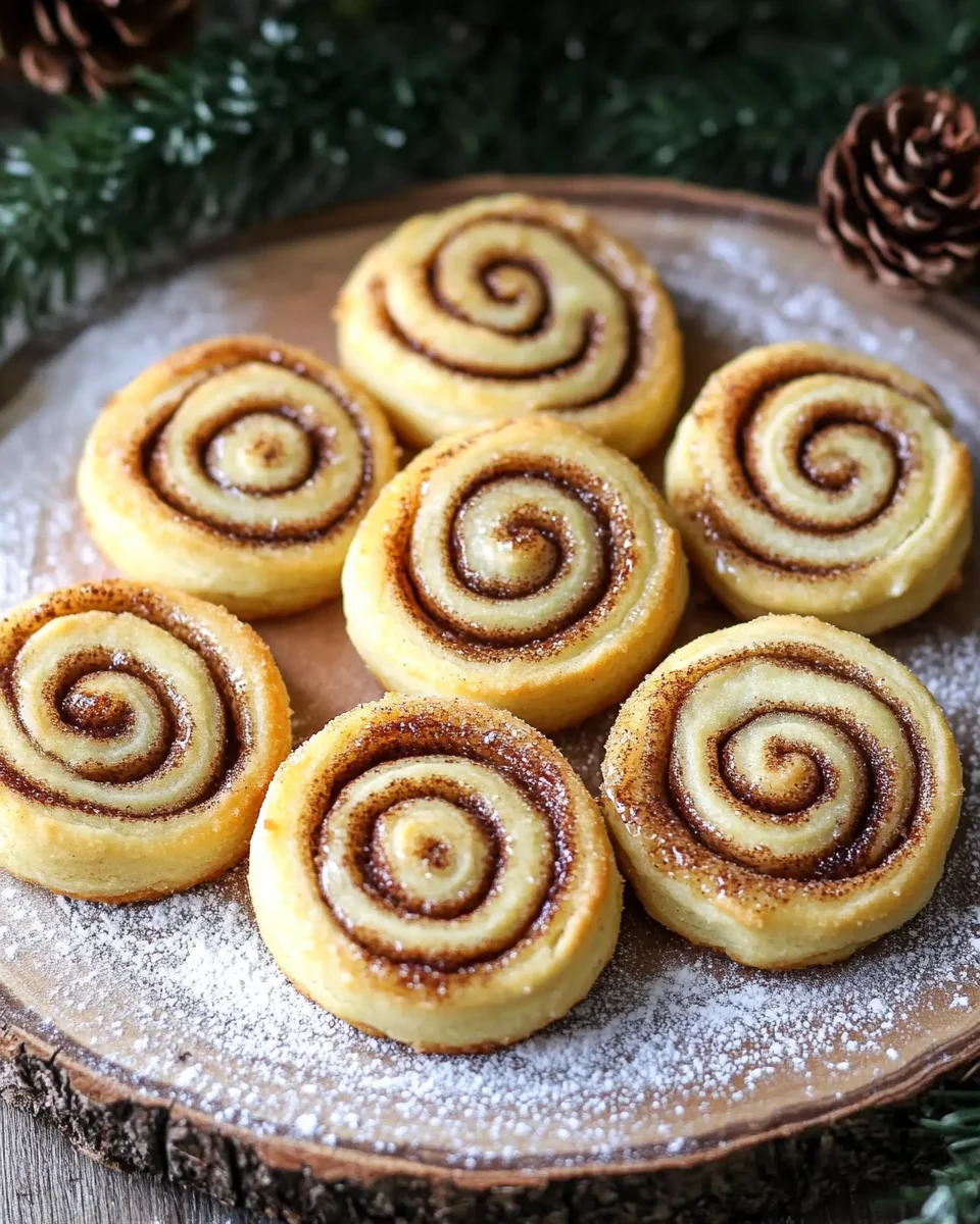 Cinnamon Roll Cookies - Zimtschnecken-Plätzchen 22 Cinnamon