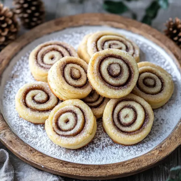 Cinnamon Roll Cookies - Zimtschnecken-Plätzchen