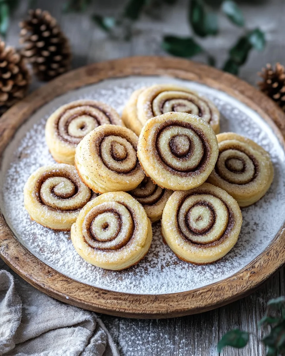 Cinnamon Roll Cookies - Zimtschnecken-Plätzchen