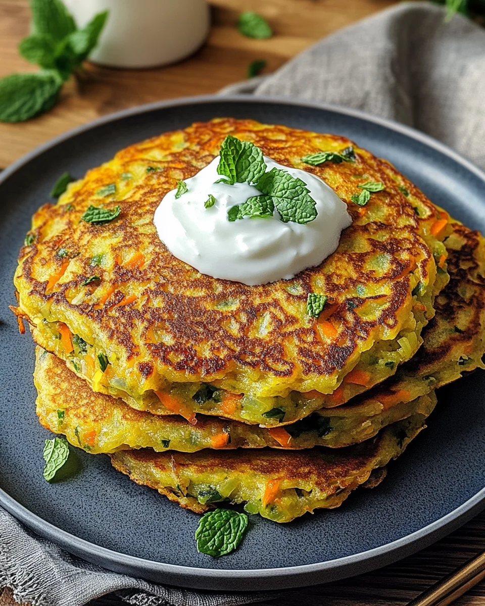 Curry-Spitzkohl-Pfannkuchen