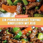 Ein Pfannengericht Teriyaki Rindfleisch mit Reis 18 Pinterest Hidden Image