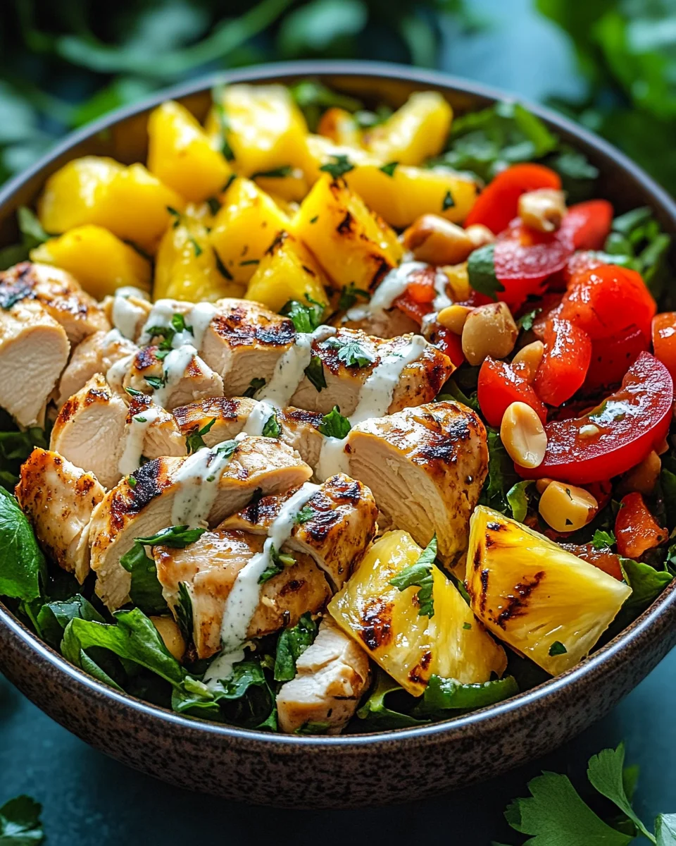 Hawaiianischer Hühnersalat