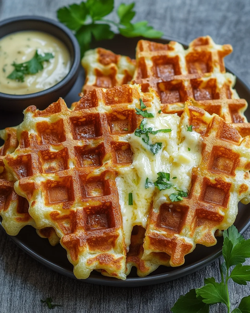 Käsewaffeln