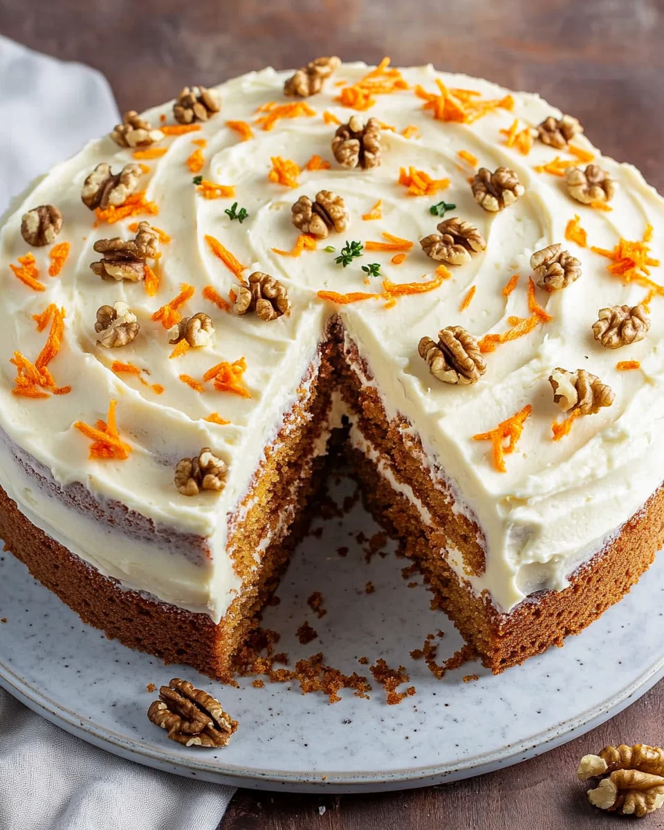 Karottenkuchen mit Frischkäse-Frosting 25 Karottenkuchen