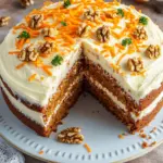 Karottenkuchen mit Frischk&auml;se-Frosting
