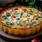 Kartoffel-Quiche mit Kartoffelteig