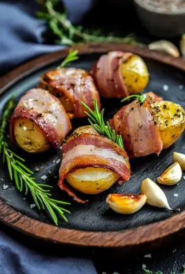Kartoffeln im Speckmantel
