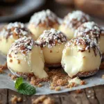 Schnelle K&auml;sekuchen-Kugeln