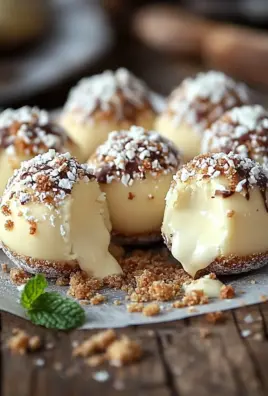 Schnelle Käsekuchen-Kugeln