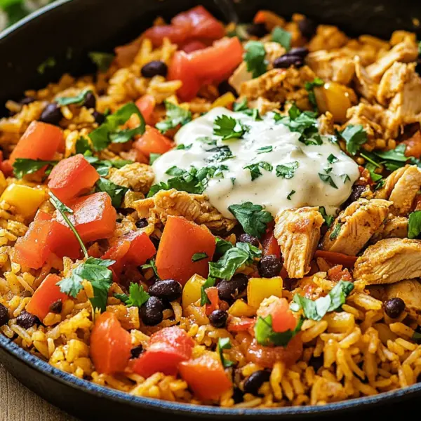 Taco-Pfanne mit Huhn und Reis