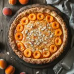 Aprikosen-Galette mit Mandelpl&auml;ttchen