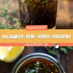 Balsamico-Senf-Honig-Dressing 14 Pinterest Hidden Image