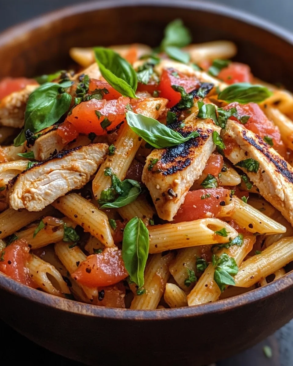 Bruschetta Chicken Pasta 16 Bruschetta