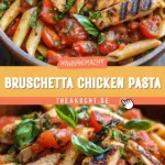 Bruschetta Chicken Pasta 15 Pinterest Hidden Image