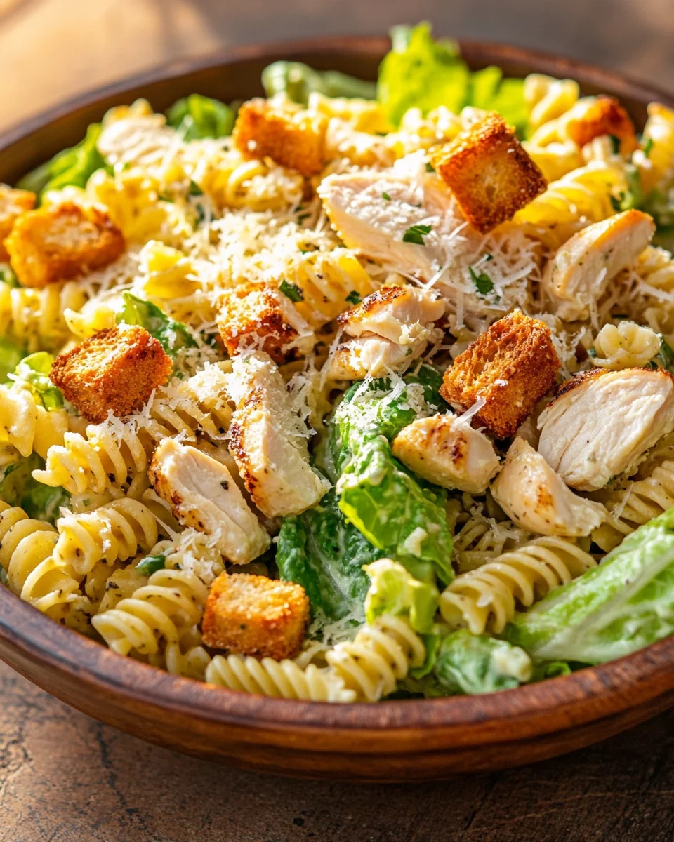 Caesar Pasta Salat