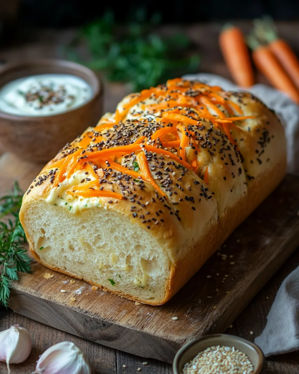 Dinkel Joghurt Brot mit Möhren - Rübli-Brot 19 Dinkel