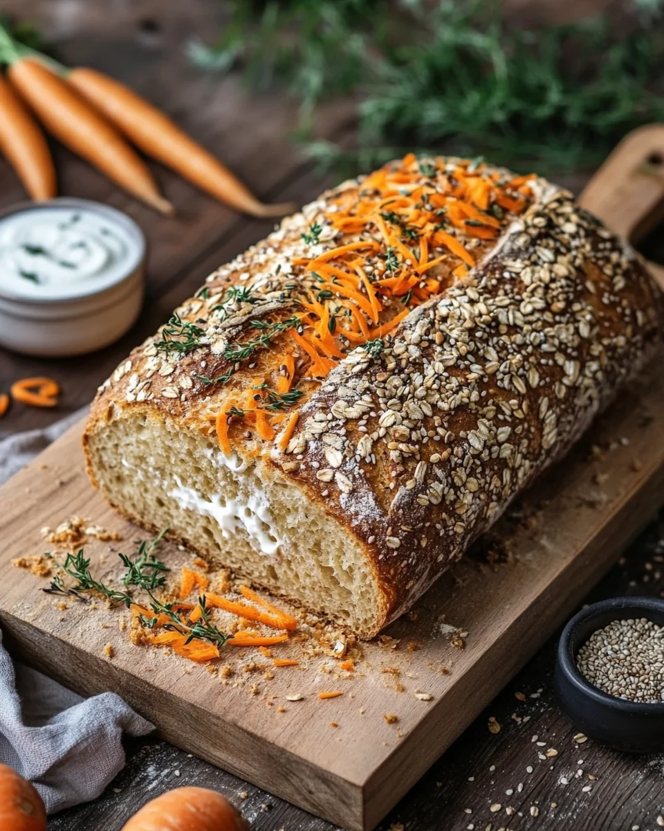 Dinkel Joghurt Brot mit Möhren - Rübli-Brot