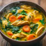 Entz&uuml;ndungshemmende Kurkuma-H&uuml;hnersuppe Rezept genie&szlig;en!