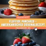 Fluffige Pancakes - amerikanisches Originalrezept 15 Pinterest Hidden Image